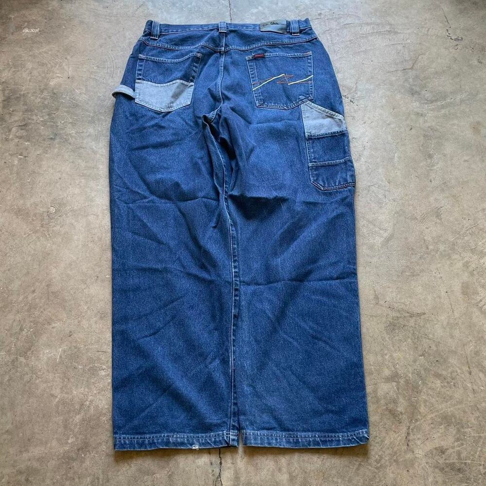 Y2K 2000s Super Baggy 10.5in Leg Opening FUBU Baggy Jeans